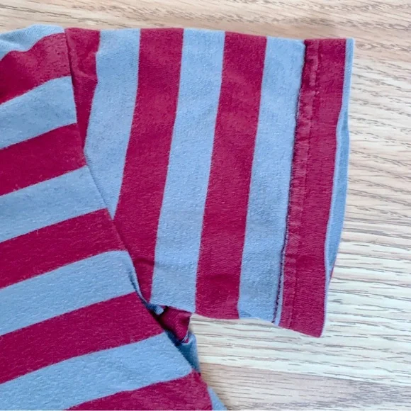 Sovereign Code • Striped V-Neck Tee - Picture 5 of 5